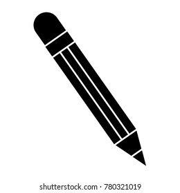Wooden pencil symbol