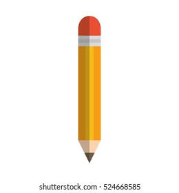 Wooden Pencil Utensil Stock Vector (Royalty Free) 524668585