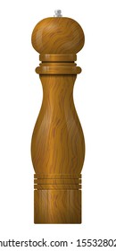 Wooden Pepper Grinder