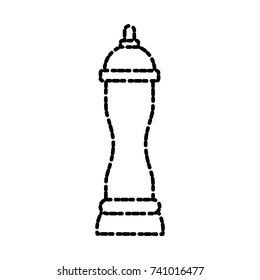 Wooden pepper pot