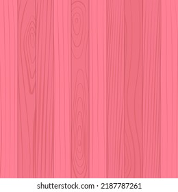 Wooden pink parquet, seamless pattern. Hardwood light laminate floor. Wood grain texture. Timber interior plywood. Oak, walnut, pine or maple nature materials realistic vector illustration for