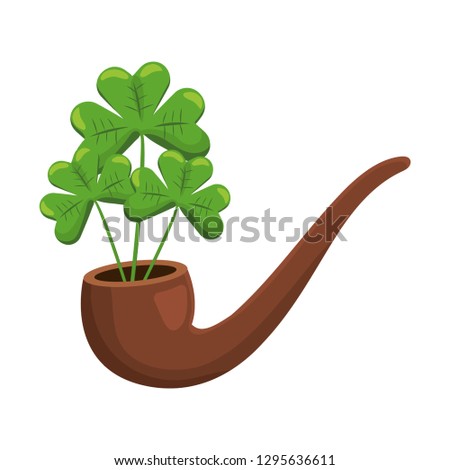 wooden pipe cartoon