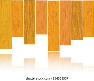 Wooden plank