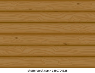 Fondo de tablas de madera. Pina. Ilustración del vector