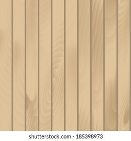 Wooden Plank Texture. Vector Seamless Illustration