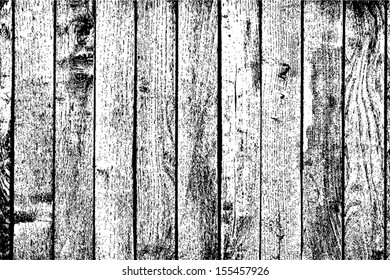 Wooden Planks Background - vertical distressed wooden planks. EPS10 vector.