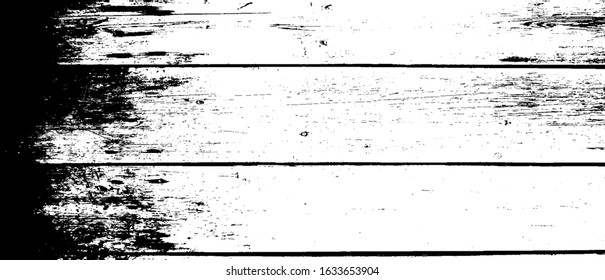 Wooden planks and cracked wood overlay texture for your design. Shabby chic background. Easy to edit vector wood texture backdrop. Grunge Vector. Texture effect. EPS10.