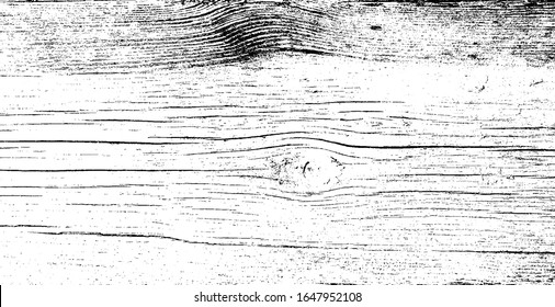 Wooden planks and cracked wood overlay texture for your design. Shabby chic background. Easy to edit vector wood texture backdrop. Grunge Vector. Texture effect. EPS10.