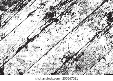 Wooden Planks diagonal pattern overlay texture for your design. EPS10 vector.