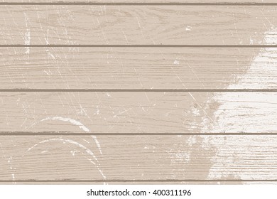 Wooden Planks distress Color Light  Beige Texture texture for your design. EPS10 vector. 