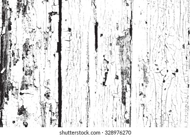 Wooden Planks distress overlay texture for your design. EPS10 vector. 