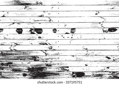 Wooden Planks distress overlay texture for your design. EPS10 vector.