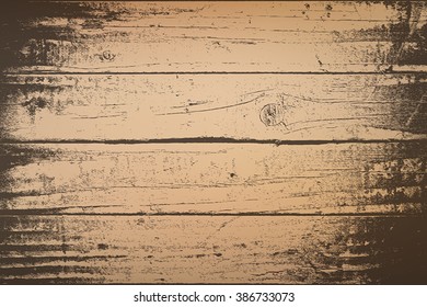 Wooden Planks distress overlay texture for your design. EPS10 vector. 