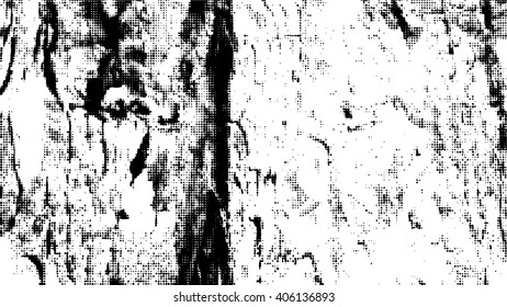 Wooden Planks distress overlay texture for your design. Vector Illustration .