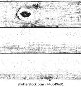 Wooden Planks distress overlay texture for your design. EPS10 vector. 