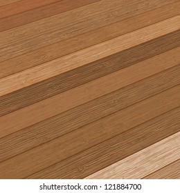 Wooden planks interior with Illuminated.  + EPS8 vector file