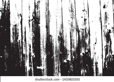 Wooden planks overlay texture. Shabby chic background. Easy to edit vector wood texture backdrop. Grunge Vector Illustration. Texture effect. Black isolated on white background. EPS10.