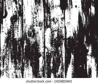 Wooden planks overlay texture. Shabby chic background. Easy to edit vector wood texture backdrop. Grunge Vector Illustration. Texture effect. Black isolated on white background. EPS10.