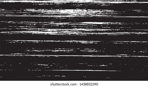 Wooden planks overlay texture. Shabby chic background. Easy to edit vector wood texture backdrop. Grunge Vector Illustration. Texture effect. Black isolated on white background. EPS10.