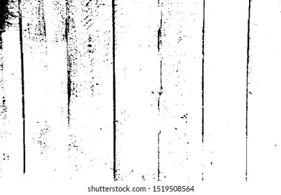 Wooden planks overlay texture. Shabby chic background. Easy to edit vector wood texture backdrop. Grunge Vector Illustration. Texture effect. Black isolated on white background. EPS10.