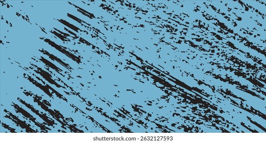 Wooden planks overlay texture. Shabby chic background. Easy to edit vector wood texture backdrop. Grunge Vector Illustration. Texture effect. Black isolated on blue background. EPS10.