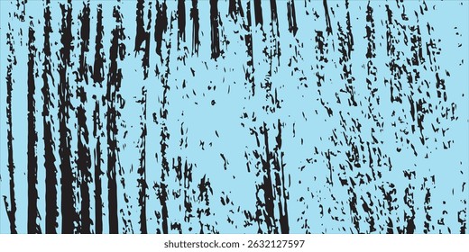 Wooden planks overlay texture. Shabby chic background. Easy to edit vector wood texture backdrop. Grunge Vector Illustration. Texture effect. Black isolated on blue background. EPS10.