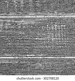 Wooden planks texture. Vector grunge background