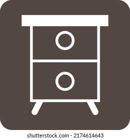 Wooden rack, illustration, vector on a white background.
