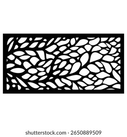 Wooden railing pattern. Nayla ventilation grille.