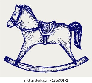 1,185 Rocking horse hand draw Images, Stock Photos & Vectors | Shutterstock