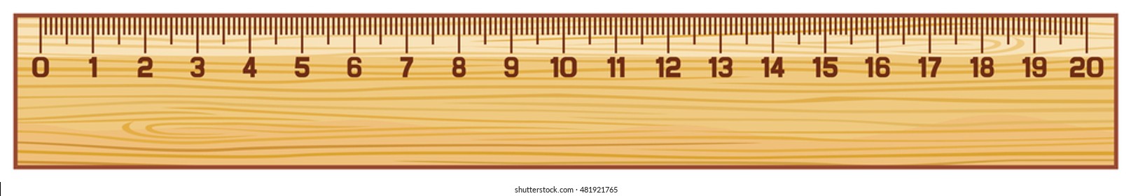 Wooden Ruler