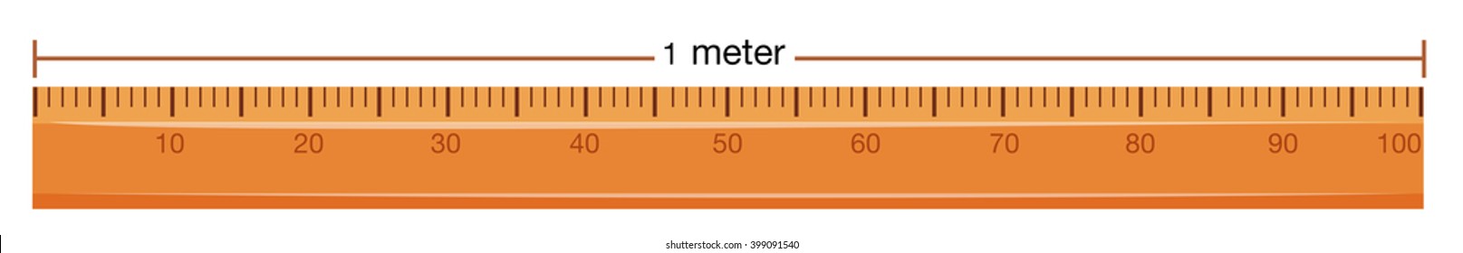 metre long ruler