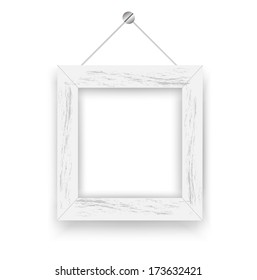 wooden scope, background for a design,  vector  illustration