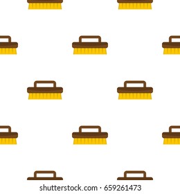 Wooden scrub brush pattern seamless for any design vector illustration