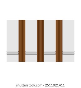 Wooden sheet wall background. panel pattern vector illustration design. Eps 10