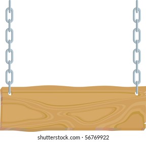 wooden sign