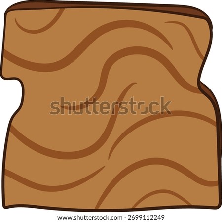Wooden Sign Board with Nails Vector