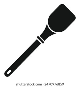 Wooden spatula icon simple vector. Cooking equipment. Domestic culinary