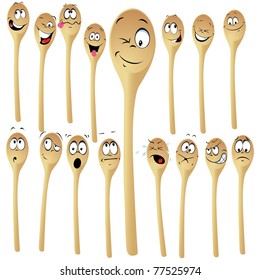 wooden spoon cartoon