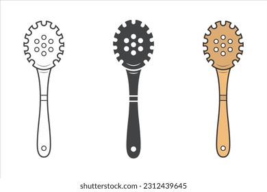 Wooden Spoon, Cooking Wooden Spoon Silhouette, Restaurant Equipment, wooden Cooking Equipment, Clip Art, Utensil, Silhouette, Wooden Spoon Vector, Spoon illustration