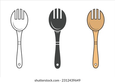 Wooden Spoon, Cooking Wooden Spoon Silhouette, Restaurant Equipment, wooden Cooking Equipment, Clip Art, Utensil, Silhouette, Wooden Spoon Vector, Spoon illustration svg