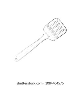 Wooden Spoon icon.Vector