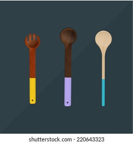 wooden spoons