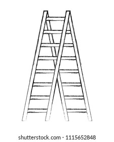 wooden stair tool object image