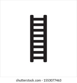 wooden staircase simple icon vector