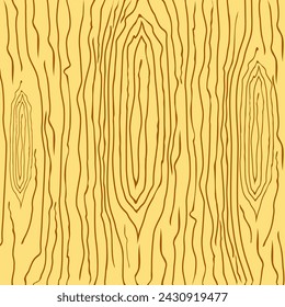 Wooden striped fiber textured background. Vector.