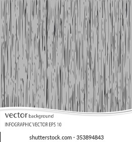 Wooden striped fiber textured vector background