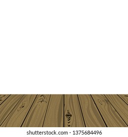Wooden Surface Vector Illustration Wood Texture Stock Vector (Royalty ...