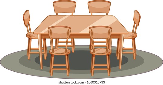 Table Cartoon High Res Stock Images Shutterstock