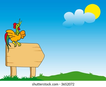 Wooden table for you logo